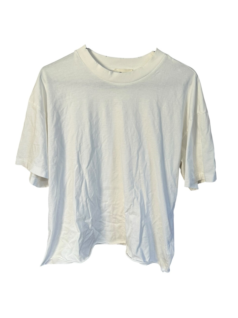 Elwood Organic Cotton White Short Sleeve Tee Size Small New l